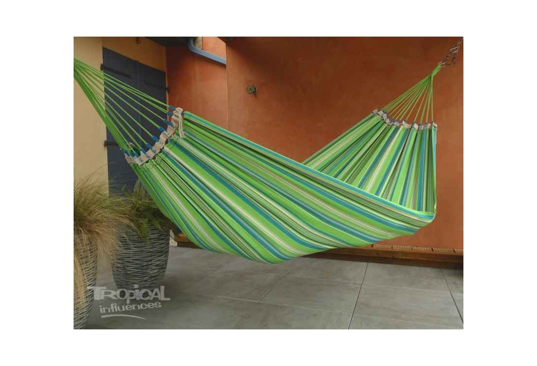 hamac bleu et vert geant
