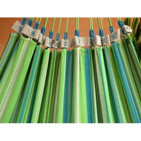 hamac immense vert bleu