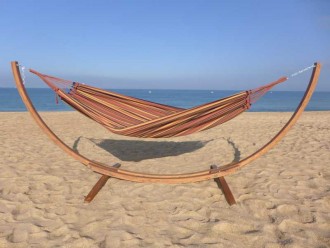 HAMAC AVEC SUPPORT CREPUSCULE
