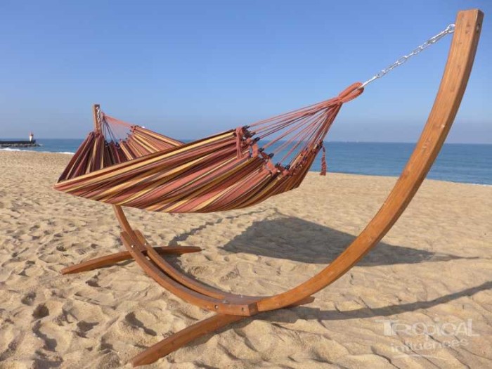 HAMAC MARRON AVEC SUPPORT HAMAC MARRON AVEC SUPPORT