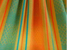 hamac jaune orange vert