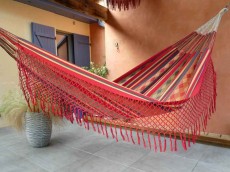 hamacs rouge gris