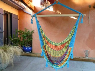 HAMAC CHAISE TURQUOISE