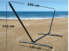 Soporte para hamaca de metal INKA Relax XL