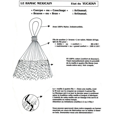Maille Hamac du Yucatan