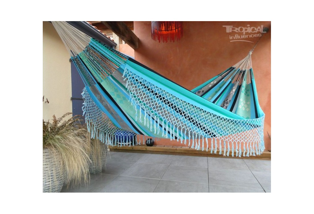 hamac bleu artisanal