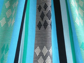 hamac bleu vert colombien