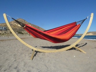 Hammock with Maya XL Barbecue Stand