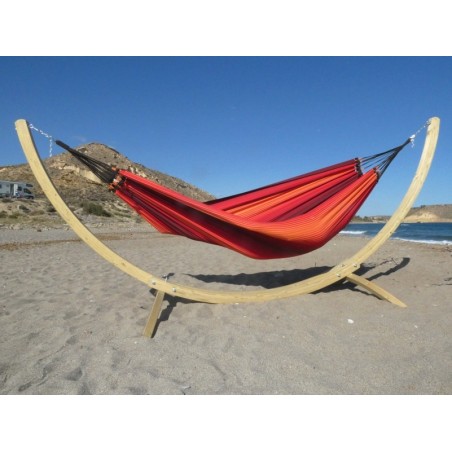 hamac avec support feu