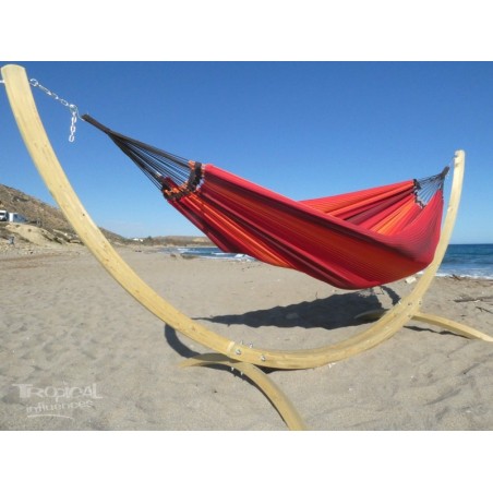 Hamac familial support bois