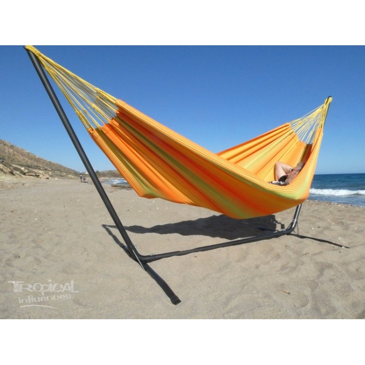 hamac sur pied metal