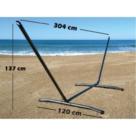 support hamac métal