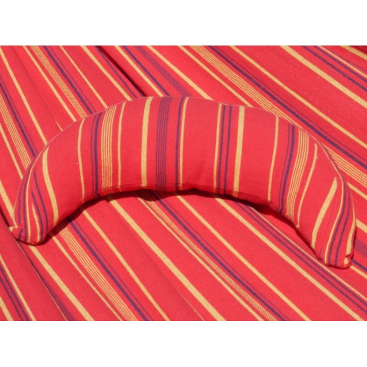 Coussin rouge pour hamac