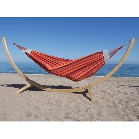 hamac orange plage