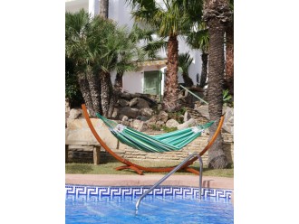 hamac vert piscine