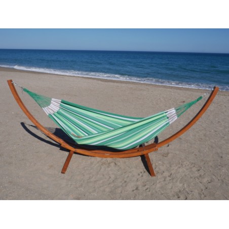 hamac sur pied vert