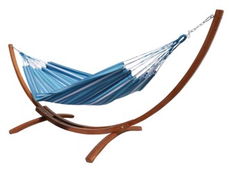 Hamaca con soporte de madera Latino L Málaga