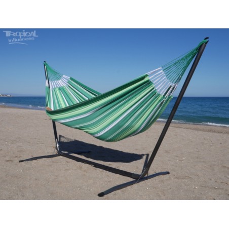 hamac sur pied metal