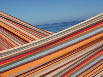 toile hamac multicolor
