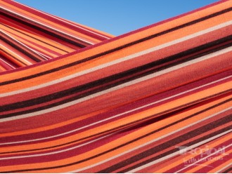 hamac orange marron