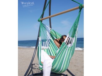 hamac chaise verte