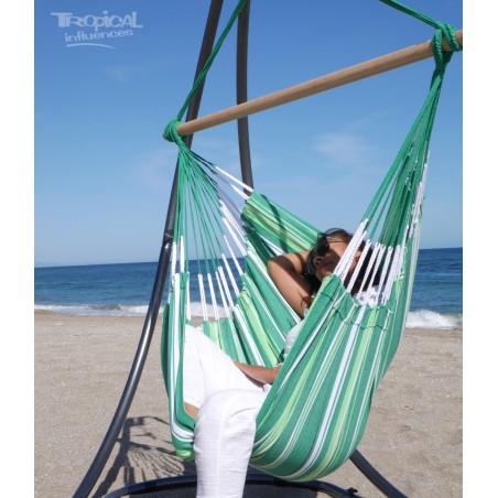 hamac chaise verte