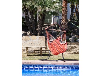 hamac chaise orange
