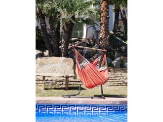 hamac chaise orange