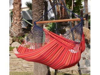 SILLA HAMACA ROJA