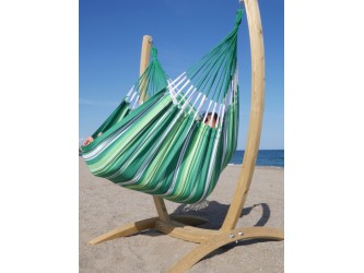 hamac chaise avec support bois