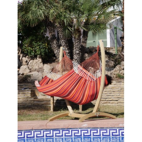 chaise hamac geant sur pied