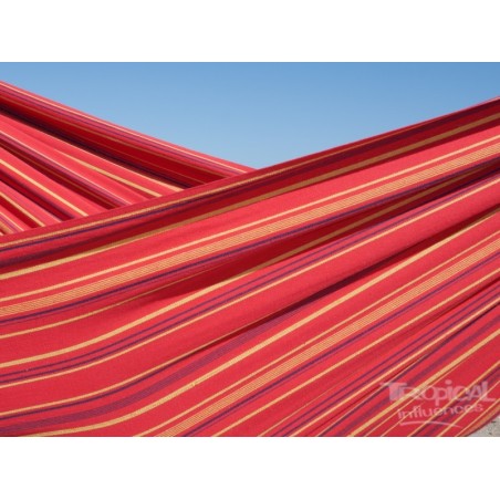 toile hamac rouge