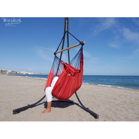 hamac chaise sur pied plage