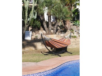 hamac sur pied piscine