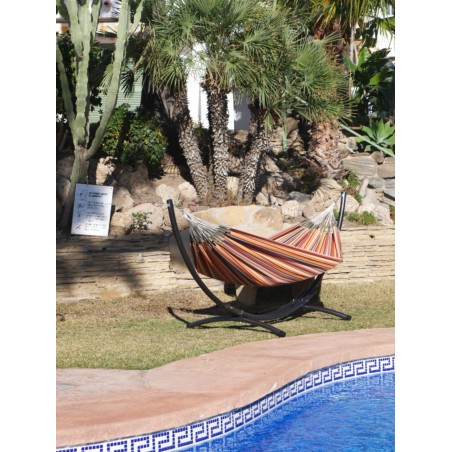 hamac sur pied piscine