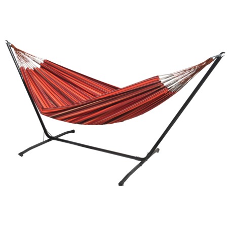 hamac orange sur pied