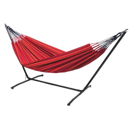 hamac sur pied metallique