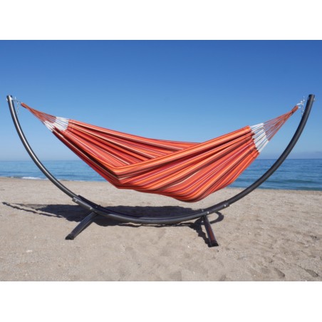 hamac sur pied orange