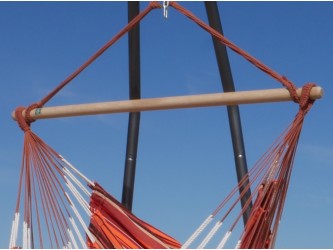 barre bois hamac chaise