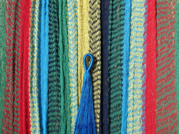 Hamac mexicain multicolore