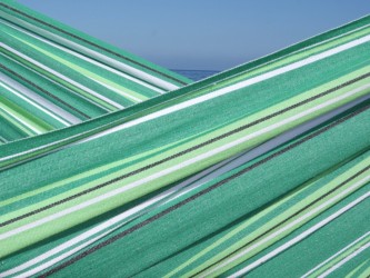textile hamac vert