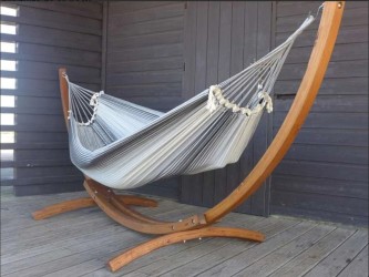 Support hamac Latino Relax L 3 gris