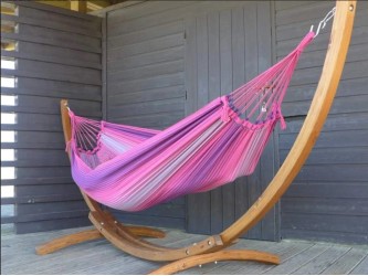 Support hamac Latino Relax L 3 roses