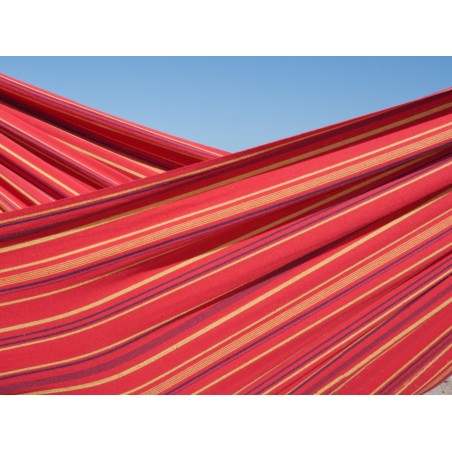 toile hamac tropical influences rouge
