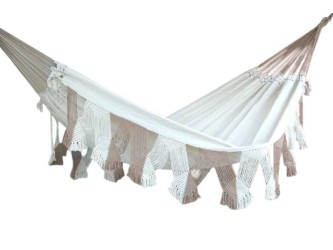 Brazilian Hammock Caruaru Ecru