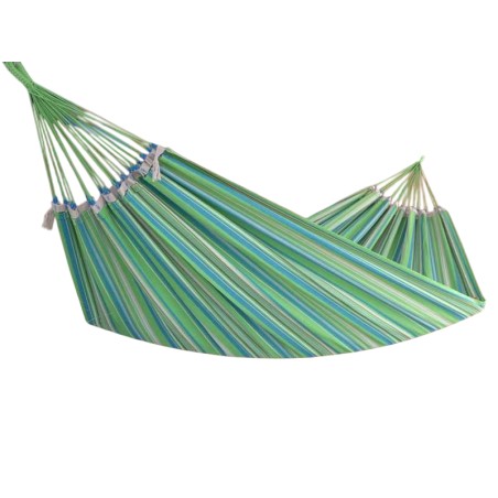 Hamac L vert sur fond blanc