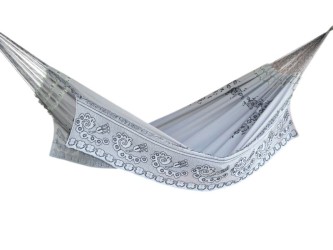 Gray Mocoto Embroidered Hammock