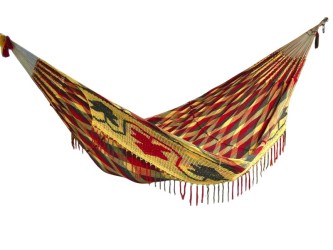 WAYUU Khaki, Red, Yellow.