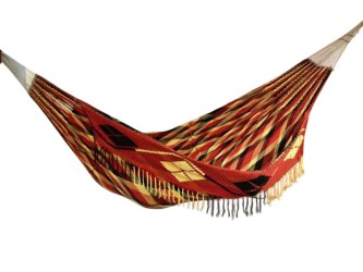 WAYUU Terracotta, black, yellow.