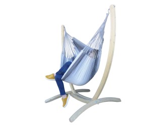 XXL Chair Hammock with Paquito 3 Gray Stand